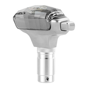 Kia Crystal Gear Shift Knob Automatic Transmission Silver Aluminum Alloy Rustproof Car <b>Interior</b> <b>Accessory</b> - Product Image 3