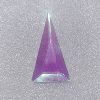 Schillernde Facettengläser Handpolierte Abgeschrägte Glaskluster Floatglas-Facettencluster für Kunst-Einsätze