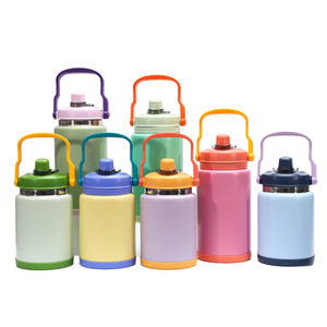 Stainless Steel Insulated Water <b>Bottle</b> 304 Large Capacity Portable For Outdoor Camping Sports Use - Product Image 1