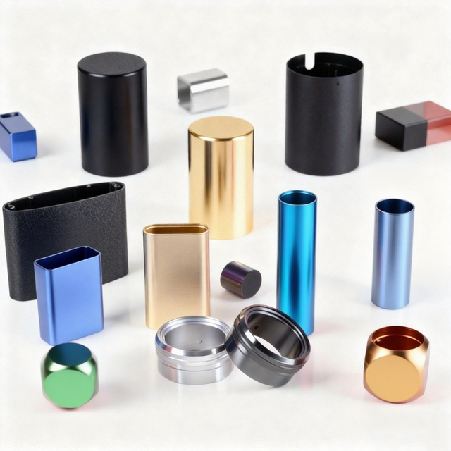 Customized Metal Parts Machined Aluminum Parts for Headphones Microphones
