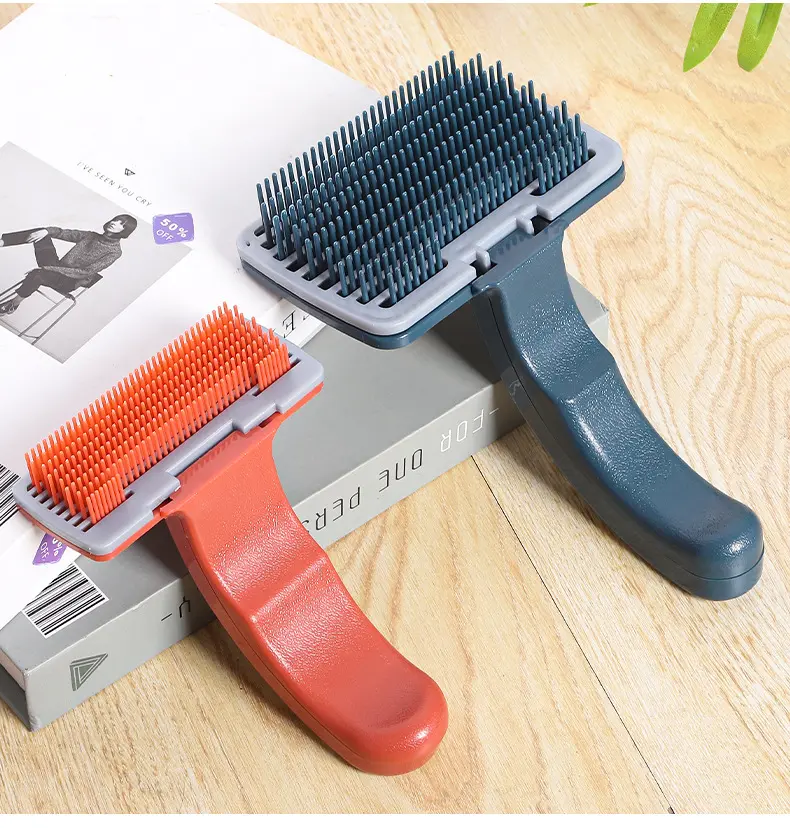 Cat Brush Tool Grooming autopulente Pet Brush Dog Pet Grooming Comb pet hair remover