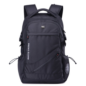 Switz Cross <b>Backpack</b> For Men Large Capacity <b>Laptop</b> Bag Business Travel School Use With Logo Printing - Product Image 5
