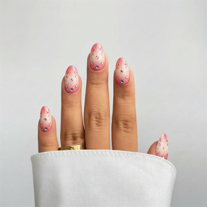 Gel de résine sans UV pour ongles, wraps d'été français, <span class=keywords><strong>strass</strong></span> 3D, dégradé blush brillant, imperméable, vente en gros, semi-durci, sans HEMA, végétalien - Product Image 2