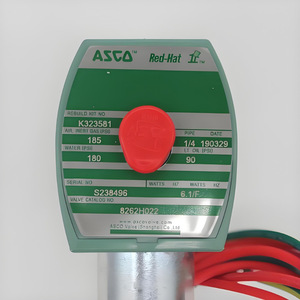 Válvula Solenoide Asco de 2 Vías Normalmente Cerrada de Latón AC 230V para Aire, Agua, Vapor y Aceite - Product Image 4