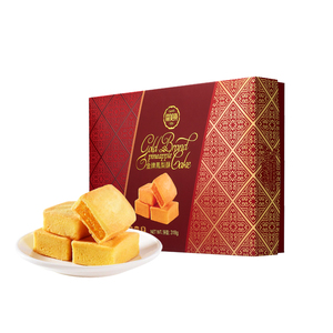Gâteau à l'ananas traditionnel chinois Camill 318g en boîte, pâtisserie avec garniture sucrée à l'ananas, certifié BRC et ISO, durée de conservation de 1 an - Product Image 1