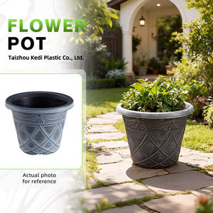 Macetas para Interiores, Macetas Personalizadas, Macetas Creativas, Macetas Redondas de Plástico para Jardín, Macetas para Bonsái - Product Image 1