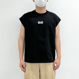 New Round Neck Gym Vest Manufacturer Streetwear Oversized <b>Sleeveless</b> T-shirt Designer Custom Screen Printing Cotton tank <b>Tops</b> - Product Image 1