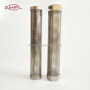 Tube perforé en acier inoxydable à trous ronds, carrés, oblongs et hexagonaux de 25 mm, 40 mm, 50 mm, 60 mm - Product Image 3