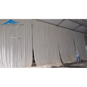 Large Luxury PVC White Trade Show Tent Outdoor Commercial Wedding Party Marquee For Church Events And Warehouses