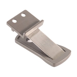 Tope de puerta ultra estrecho Sotgu para montaje en suelo, 5-15 mm, instalación sin taladro para baños y aseos - Product Image 2
