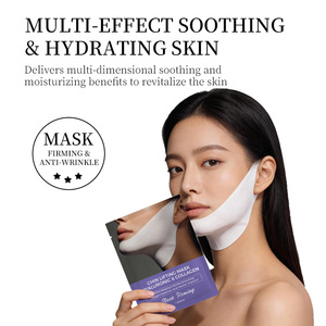 Sangle double menton OEM pour lifting du visage, acide hyaluronique, collagène profond, masque de lifting du visage en V, cou - Product Image 4