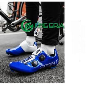 OEM & ODM vendita calda Unisex <span class=keywords><strong>Flat</strong></span> Hard Sole sport ciclo di protezione <span class=keywords><strong>bici</strong></span> uomo <span class=keywords><strong>bici</strong></span> da strada traspirante <span class=keywords><strong>scarpe</strong></span> da ciclismo uomo - Product Image 4