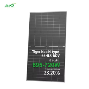 แผงโซลาร์เซลล์แบบโมโนคริสตัลไลน์ BIPV N-Type HJT HBC สีดำทั้งหมด รุ่น 710W-7352W ประสิทธิภาพสูง 23.66% รับประกัน 15 ปี ขายส่ง - Product Image 5