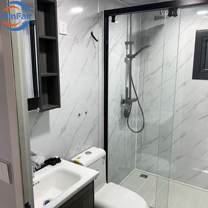 WinFair <span class=keywords><strong>2</strong></span> спальни сборные модульные рабочие помещения сборный 20-футовый контейнерный дом с ванной и кухней на Филиппинах - Product Image 4