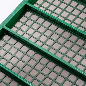 قرص فلتر منظف الطين من سواكو، شاشة هزازة للطين، فولاذ مقاوم للصدأ 304/316L، بفتحات ماسية - Product Image 5