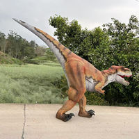 Costume de dinosaure réaliste personnalisé, Tyrannosaurus animatronique, tenue de spectacle pour événement, pour parc d'aventure