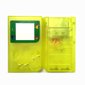 Kit de remplacement en gros ensemble complet de coques de boîtier pour boîtier de console <span class=keywords><strong>Gameboy</strong></span> classique, y compris boutons et jeux de vis - Product Image 5