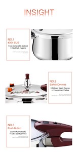 32 CM/16.0L T-shape Pakistan Nồi Áp Suất Cảm Ứng Nồi Áp Suất Thép Không Gỉ 201 Với 18-32 Cm <span class=keywords><strong>Hawkins</strong></span> Nồi Áp Suất - Product Image 4