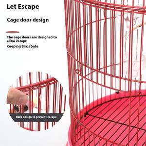 도매 케이지 접이식 금속 싼 새 앵무새 케이지 번식 광장 큰 철 비둘기 새 새장 카나리에 대 한 - Product Image 3