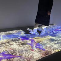 Projection interactive immersive, jeux de projection murale interactifs, projecteur de sol pour salle sensorielle