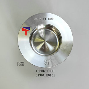ลูกสูบเครื่องยนต์ดีเซล 13306-1080 S130A-E0101 สำหรับเครื่องกำเนิดไฟฟ้า J05E <span class=keywords><strong>JO8E</strong></span> - Product Image 5