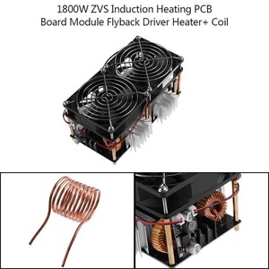 Máquina de calentamiento por inducción de alta frecuencia ZVS de 1800W, módulo de calefacción Tesla, módulo Tesla de alta frecuencia y bajo voltaje, W, 40A - Product Image 3
