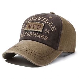 Nouvelle Casquette de Baseball Sportive 6 Panneaux en Coton Lavé 2026, Visière en Jean Toutes Saisons, Réglable, Unisexe, Boucle Métallique, Protection Solaire - Product Image 5