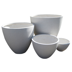 Pots de jardin en fibre de verre de couleur personnalisée durables les plus vendus fleurs et jardinières pour la maison extérieure espace vert fabriqué au Vietnam - Product Image 1