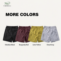 Shorts de randonnée pour hommes en gros, taille à cordon de serrage, poche latérale zippée, séchage rapide, respirants, pour activités de plein air, service OEM personnalisé