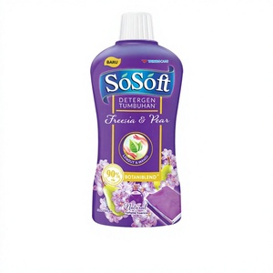 Best Price SoSoft <b>Liquid</b> Detergent Freesia & Pear Bottle 700ml x 6 - Product Image 1