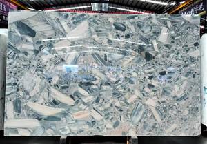 Dalle de quartzite bleue polie du Brésil polie pour la décoration de fond Marbre bleu du Brésil - Product Image 6