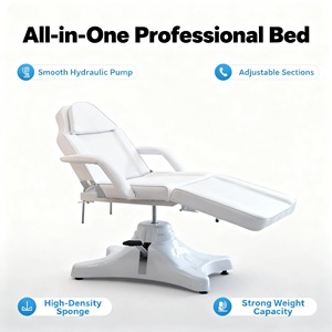 Fauteuil de soin hydraulique moderne et esthétique de haute qualité, lit de beauté pour le visage, le corps, les tatouages, les hôtels et les spas - Product Image 2