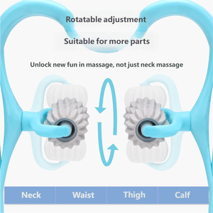 Roller Pijat Kaki Multifungsi dengan Bola Magnetik, Bola Pijat Tangan untuk Meredakan Nyeri Leher, Bahu & Tubuh. - Product Image 3