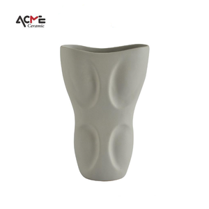 Vase en verre en céramique de Style Vintage nordique Simple petit ornement de table pour la décoration intérieure moderne pour les occasions de mariage - Product Image 6