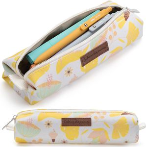Étui à crayons en tissu mignon avec fermeture à glissière |   Matériaux de qualité supérieure, coutures soignées pour l'école et le bureau - Product Image 2