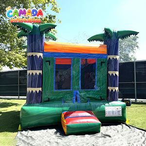 Château gonflable Moonwalk de qualité commerciale, château de saut gonflable, matériaux ignifuges et protecteurs contre les UV, certifié CE pour les enfants - Product Image 5