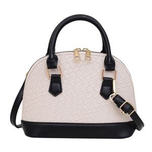 New Design Elegant Lady's Striped Soft PU Leather Handbags Women <b>Shell</b> Crossbody Messenger Bags - Product Image 3