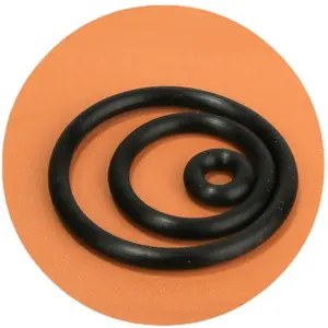Factory direct sales nitrile American standard size full rubber ring water oil resistant O-ring round gasket Sealing rings