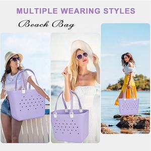 टॉप सेलिंग ट्रेंडी और क्लासी वाटरप्रूफ वॉशबल एवा हैंडबैग एवा बीच मध्यम बहुउद्देशीय और टिकाऊ टोट बैग - Product Image 5