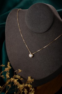 จี้เพชรทรงกลมเจียระไนแบบบริลเลียนท์ 1.01 กะรัต ทองคำขาวแท้ 14K คลาสสิก |   เพชรทรงกลมเจียระไนแบบบริลเลียนท์ CVD ผลิตในห้องปฏิบัติการ - Product Image 4