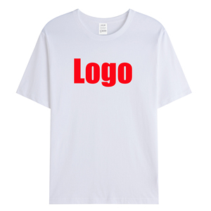 เสื้อยืดเปล่าสำหรับผู้ชาย พิมพ์ลายกราฟิกโลโก้ตามสั่ง เสื้อยืดลำลองผ้าฝ้าย 100% ไซส์ XL - Product Image 1