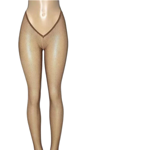 Collants de carnaval à coupe en V, petite trame, différentes couleurs de peau, sans paillettes - Product Image 2