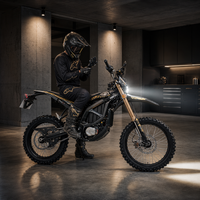 Moto tout-terrain électrique Surron Ultra Bee 24,5 kW 520 Nm 2026, 74 V 60 Ah SWC, moto électrique rapide tout-terrain, 240 mm de course, moto de course