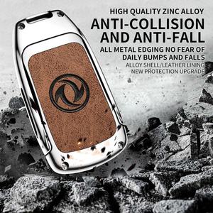 Funda Protectora para Llaves de Coche de Aleación de Zinc para Dongfeng Scenery 580 Fengshen Ax7 Yixuan Max, Accesorios, Llavero - Product Image 5