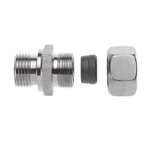 Vanne de raccordement de tuyau en acier inoxydable Exmar, filetage NPT 1/4 pouce, pour usage industriel - Product Image 2