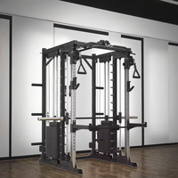 Grossistes Support à squats en acier multifonctionnel Cadre d'entraînement pour petits oiseaux Banc de presse et portique de fitness pour la salle de sport à domicile