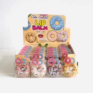 Donut modelo Cambio de <span class=keywords><strong>color</strong></span> mágico Bálsamo <span class=keywords><strong>labial</strong></span> Larga duración Nutritivo balsimo mágico Hidratante Brillo de labios <span class=keywords><strong>labial</strong></span> - Product Image 1