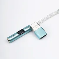 NICEHCK NK1 MAX – câble adaptateur de décodage haute fidélité, plaqué argent, type-c vers prise jack 3.5mm, convertisseur de puce DAC