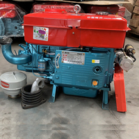 Motor diésel L28 de un solo cilindro pequeño de cuatro tiempos 28HP para maquinaria agrícola