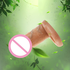 ลึงค์ขนาดใหญ่เป็นพิเศษสำหรับผู้ชายการจำลองอวัยวะเพศชายขี้เล่นทำจากซิลิโคนนุ่มสวมใส่เป็นดิลโด้สำหรับเด็ก - Product Image 5